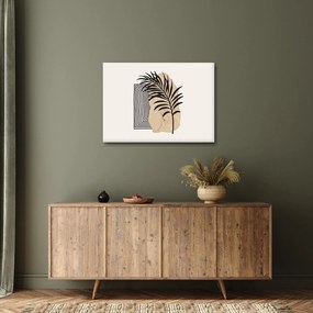 Kép - Absztrakció trópusi levelekkel N⁰3 (70x50 cm)