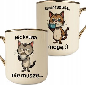 Bögre Krém-arany Nem Kell Semmi Esetleg Vicces Bögre Ajándék