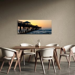 Tengerpart képe (120x50 cm)