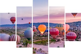 Kép - Hőlégballonok (150x105 cm)