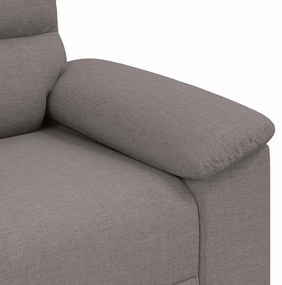 vidaXL kétszemélyes tópszínű szövet kanapé 140 cm
