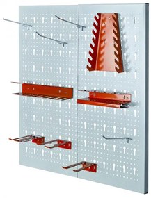 Fal panel szerszámokhoz 600 x 600 mm - SZÜRKE