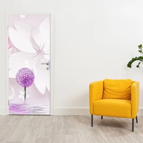 Fotótapéta ajtóra - A virágok folyóján (95x205cm)