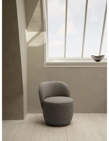 Szürke buklé fotel KUON – Blomus