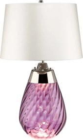 Elstead Lighting LENA SMALL LENA-TL-S-PLUM-OWSS Asztali lámpa 1X7W/GU10+1x60W/E27