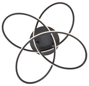 Leuchten Direkt 15660-18 - LED Dimmelhető felületre szerelhető csillár NODE LED/27W/230V