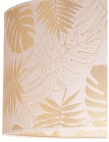 Duolla - Mennyezeti lámpa ARECA 1xE27/40W/230V átm. 45 cm réz/fehér