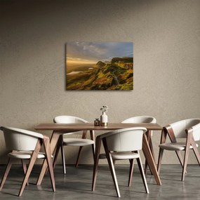 A hegység képe (70x50 cm)