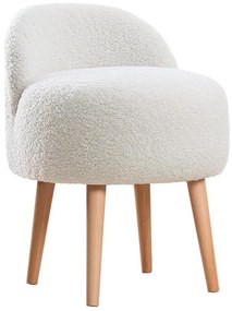 MIKI puff, átmérő 46 cm, fehér