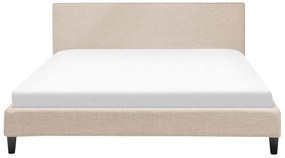 Franciaágy 180 cm FUTTI (ágyráccsal) (bézs). 1007259