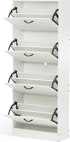 Cipőtároló MDF fehér ABO-G1018 WT