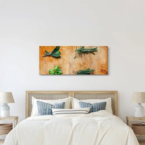 Kép - Gyógynövények (120x50 cm)