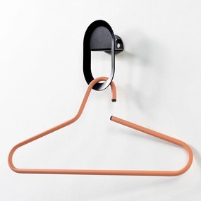 Fekete fali acél akasztó Coucou – Spinder Design