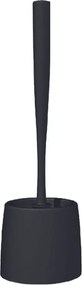 BISK Erga Ida, álló WC műanyag WC kefe, fekete matt, ERG-07607