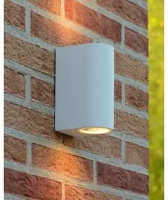Lucide 69801/02/31 - Kültéri fali lámpa ZARO 2xGU10/35W/230V IP44 fehér