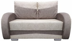 Mara új 2-es (ágyazható) kanapé, bézs-barna