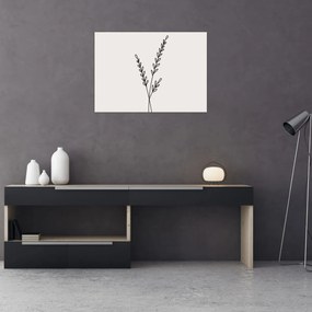 Üveg kép - rét virág N⁰2 (70x50 cm)
