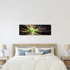 Kép - virág részlete (órával) (90x30 cm)
