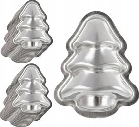 20x Karácsonyfa Sütőformák Mézeskalács csokoládé