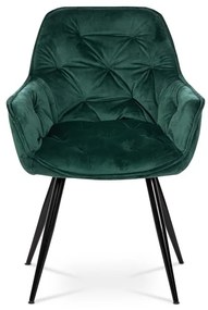 Zöld Bársony Étkezőszék. DCH-421 GRN4
