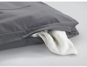 Laundry szürke felakasztható szennyestartó kosár, 65 l - Wenko