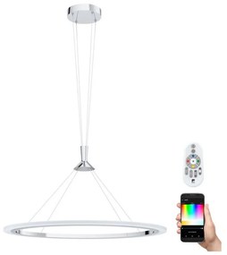 Eglo 98427 - LED RGB dimmelhető kábeles függeszték HORNITOS-C LED/37W/230V + távirányító