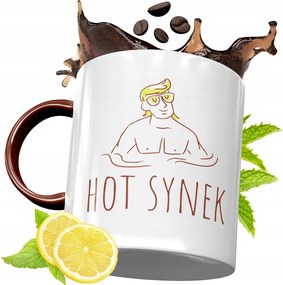 Bordó Bögre Fiúnak Születésnapi Ajándék fényképes nyomtatással