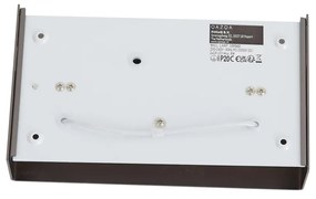 Modern fali lámpa gunmetal színben, 2-lámpás - Otan