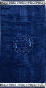 POSEIDON Strandtörölköző sötétkék 165x90cm