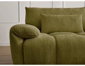 Zöld zsenília kanapé 264 cm Ivane – Bobochic Paris