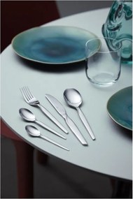 Ezüstszínű rozsdamentes acél evőeszköz készlet 16 db-os Twist – Gense