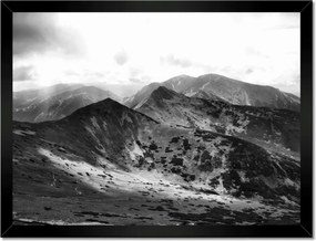 Poszterek keretben 40x30 Tátra Lengyel hegyek Kilátás