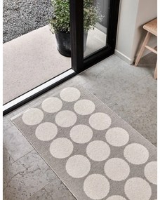 Bézs-krémszínű kültéri-beltéri futószőnyeg 70x160 cm Hugo Linen Vanilla – Pappelina