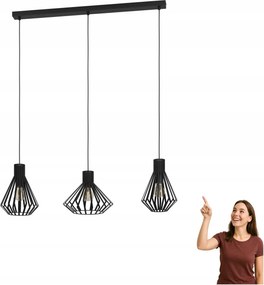 Függő lámpa Basidano 390125 Eglo