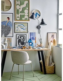 Világosszürke étkezőszék szett 2 db-os Ponte – Bloomingville