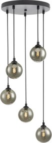 Dar Lighting modern függeszték federico fekete darfed0522-01