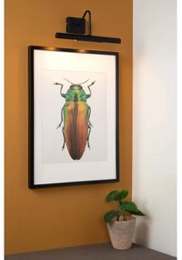 Lucide 45299/02/30 - Képmegvilágító VINZ 2xG9/28W/230V fekete