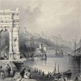 Fotótapéta Flizelina Nappali és Hálószoba Irodába Tengeri tájkép 250x250 Ragasztó