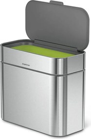 simplehuman Acél komposztáló 4 l matt ezüst