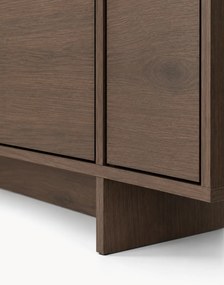 Zolia négyajtós komód 180 cm - elegant dió
