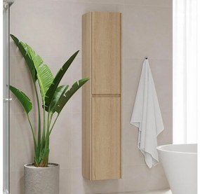 Fürdőszobai szekrény TRONDHEIM 174 cm tölgy