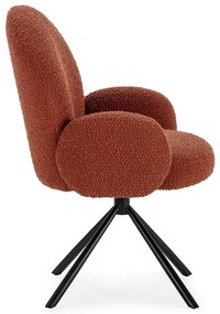 Téglavörös fotel Dario – Marckeric