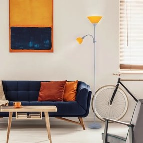 Rabalux 4026 - Állólámpa ACTION 1xE27/100W+E14/25W