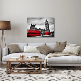 Kép - a Parlament londoni házai (70x50 cm)