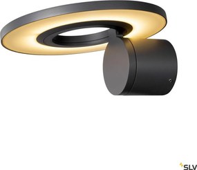 SLV 1007236 I-RING Modern Kültéri Fali Lámpa Antracit LED IP65