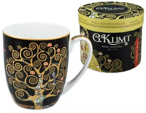 Gustav Klimt Életfa porcelán bögre díszdobozban 400 ml