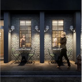 Gardino LX1791 - VIOLA LED kültéri fali lámpa LED/7W/230V IP65