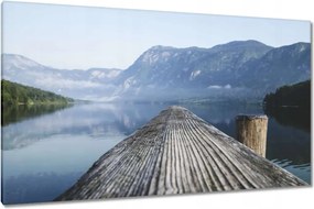 Vászonkép 120x70 Horgászhíd