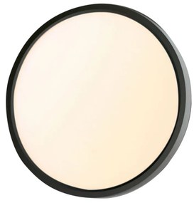 ITALUX 5902854537495 CALVI Kerek Mennyezeti Lámpa Fehér, Fekete LED IP20