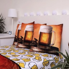 Díszpárna 40x40 cm Beer – Jerry Fabrics